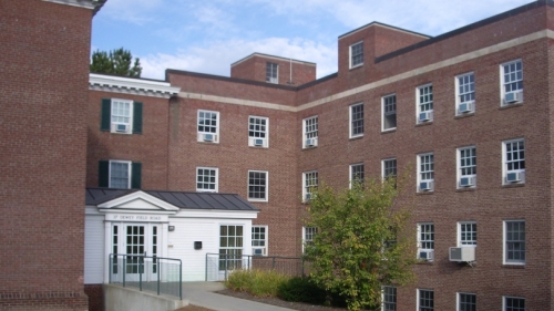 The exterior of 37 Dewey Field Road on Dartmouth's campus.