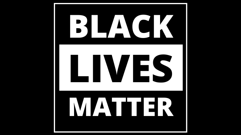 The Black Lives Matter logo.